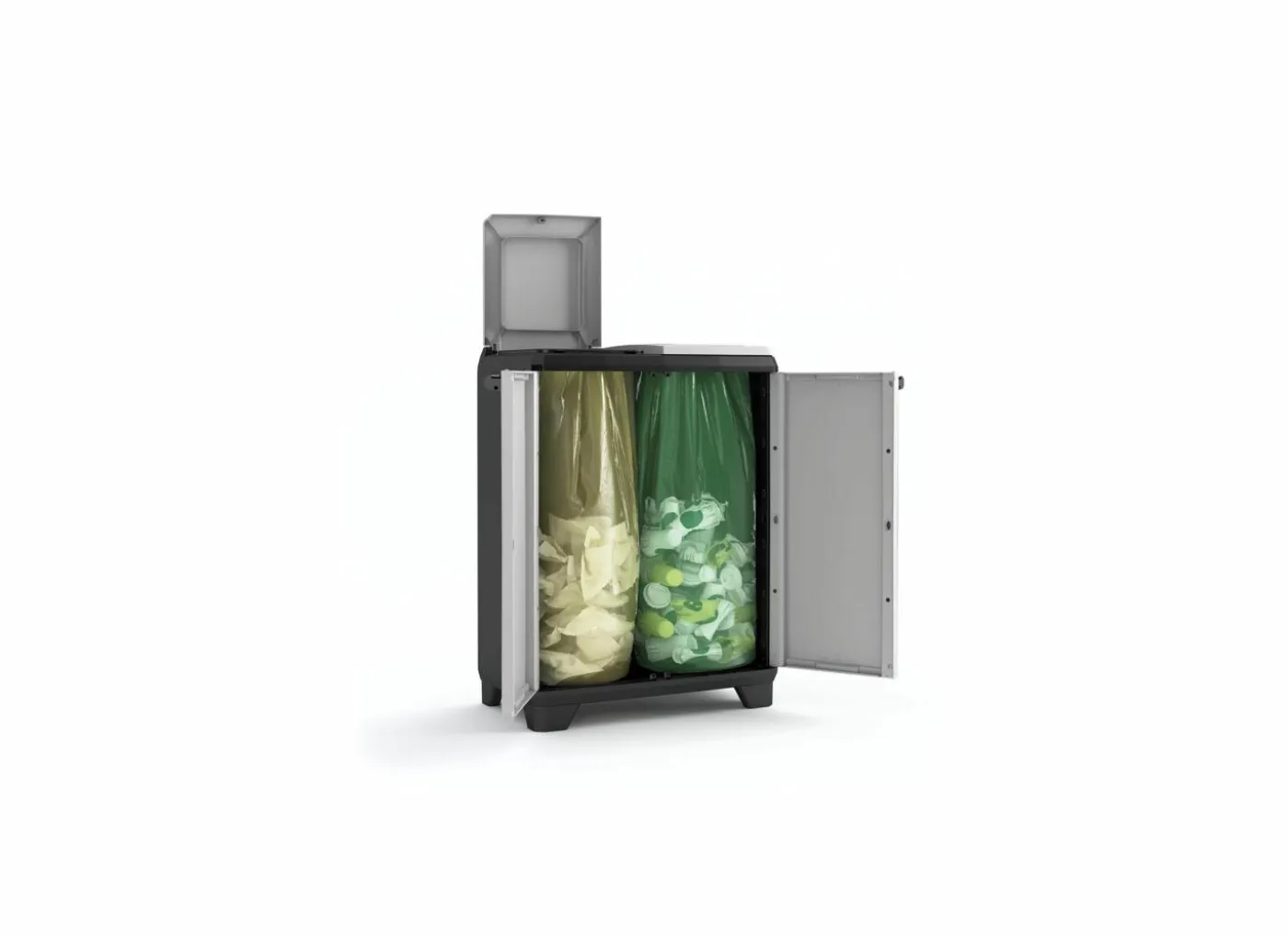 Vuilniszakhouder A/Split Premium 2x55L