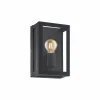 Wandlamp Alamonte zwart 60W E27