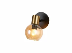 Wandlamp brons 1x40W E14