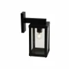 Wandlamp buiten Gaia zwart 60W E27