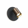 Wandlamp geborsteld brons 5,5W GU10