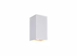 Wandlamp wit 2x50W GU10