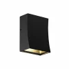 Wandlamp zwart 3W CREE LED
