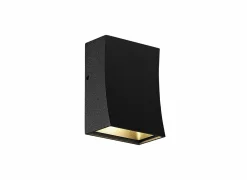 Wandlamp zwart 3W CREE LED