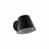 Wandlamp zwart 7W GU10