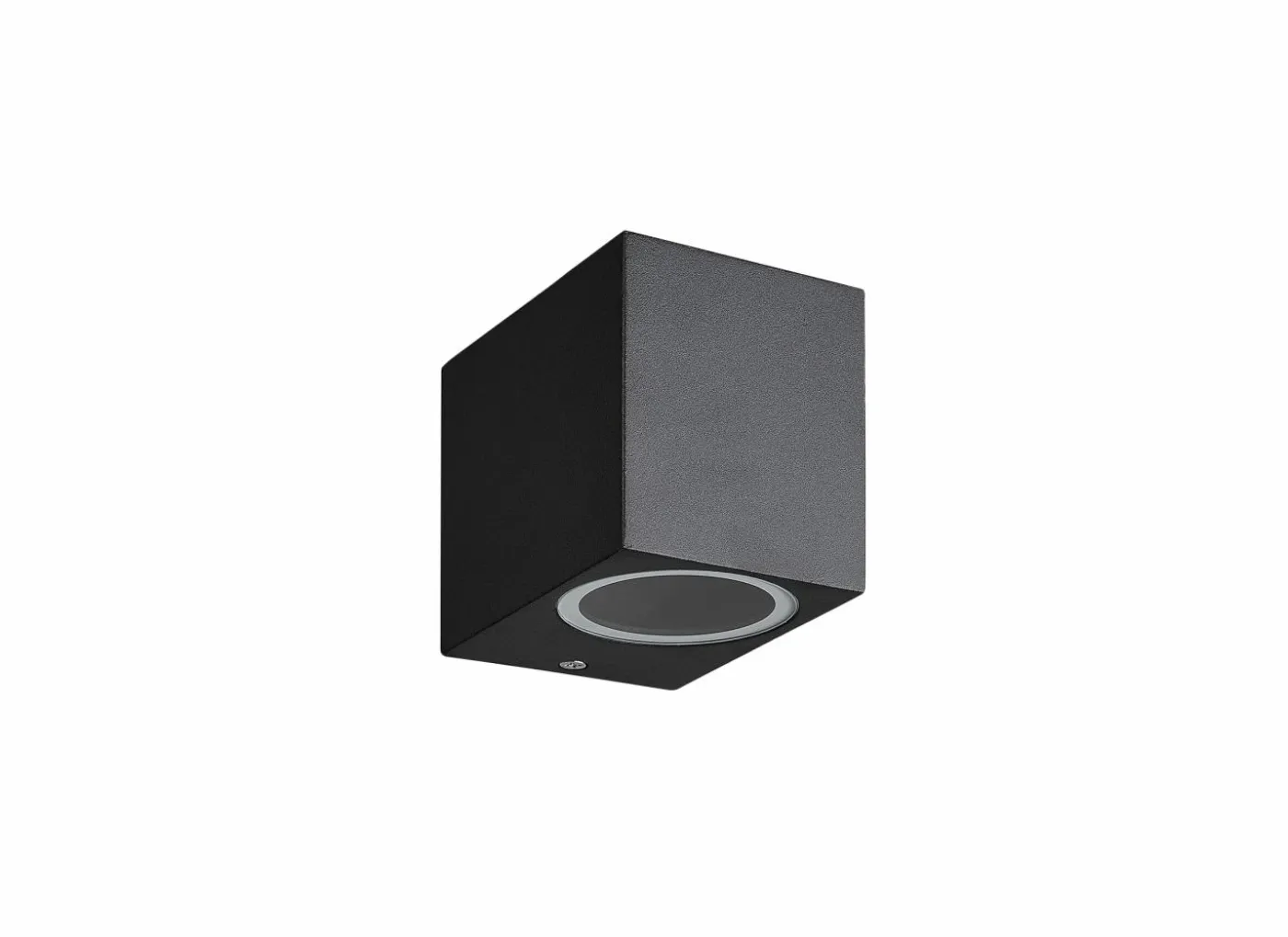 Wandlamp zwart 35W GU10