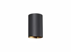 Wandlamp zwart 2x50W GU10