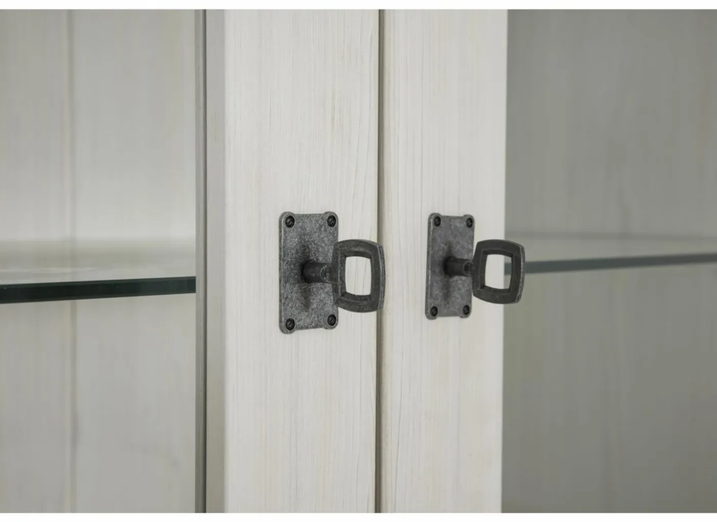 Wandmeubel 259cm - decor - lariks & bruine eik
