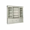 Wandmeubel 215cm - decor - lariks & bruine eik