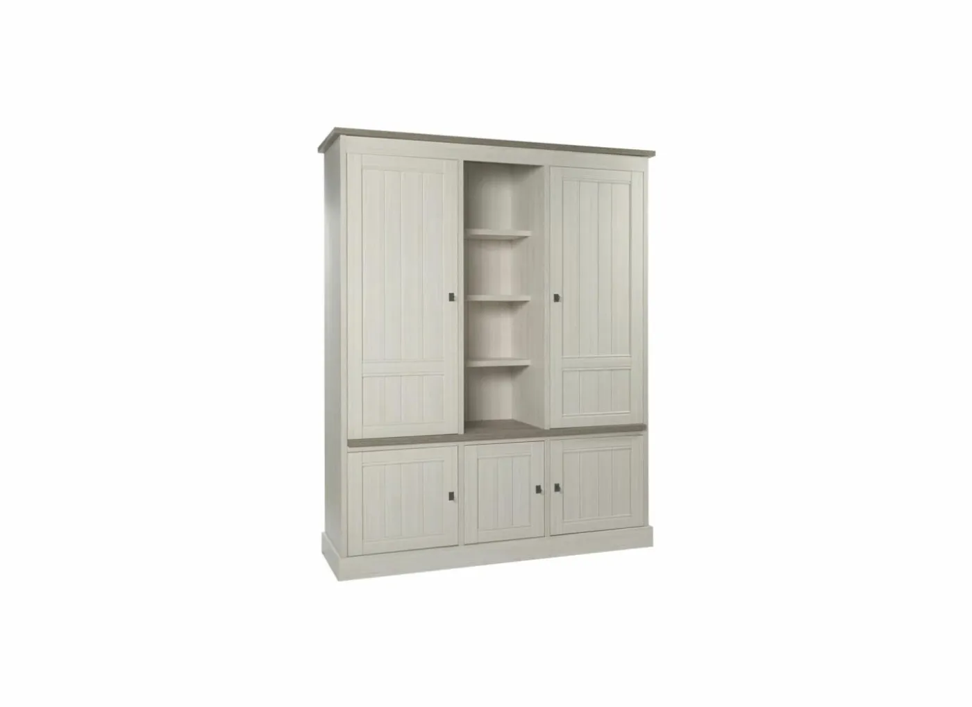 Wandmeubel 172cm - decor - lariks & bruine eik