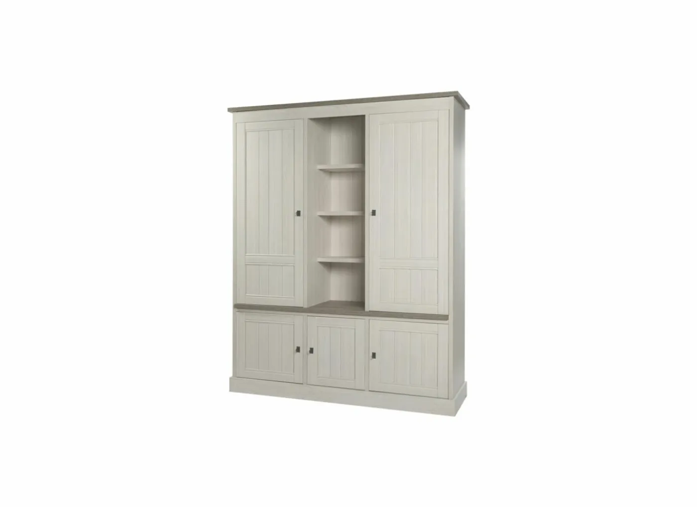 Wandmeubel 172cm - decor - lariks & bruine eik