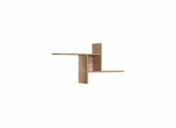 Wandplank Adelaide 100x18x50cm - melamine - bruin