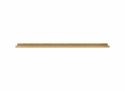 Wandplank Bergen 110x10x5cm - hout - eik