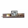 Wandplank Clif 120x23x22cm - decor - old wood & beton