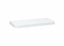 Wandplank Fixy 60x23,5x3,8cm - MDF - wit