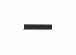 Wandplank Kaszimiro 160x22x30cm - decor - waterford eik & zwart