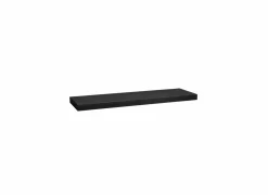 Wandplank 80x23,5x3,8cm - 100% FSC - zwart