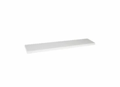 Wandplank 120x23,5x3,8cm wit
