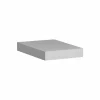 Wandplank 23,5x23,5x3,8cm wit