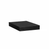 Wandplank 23,5x23,5x3,8cm  zwart