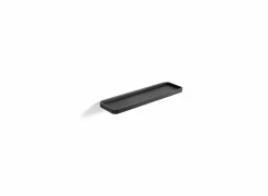 Wandplank 44x11x2,5cm zwart
