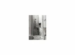 Wandplank 44x11x2,5cm zwart
