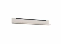 Wandrek Vodol 200x22x26cm - decor - zand & zwart