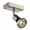 Wandspot chroom geborsteld staal 5W GU10