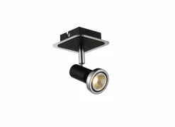 Wandspot chroom zwart 5W  GU10