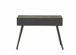 Wandtafel Esperanto 100x42x72cm - den massief & decor - naturel/zwart