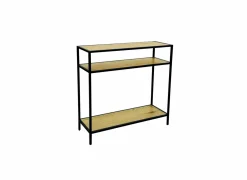 Wandtafel Tower 83x30cm - melamine & metaal - wild oak