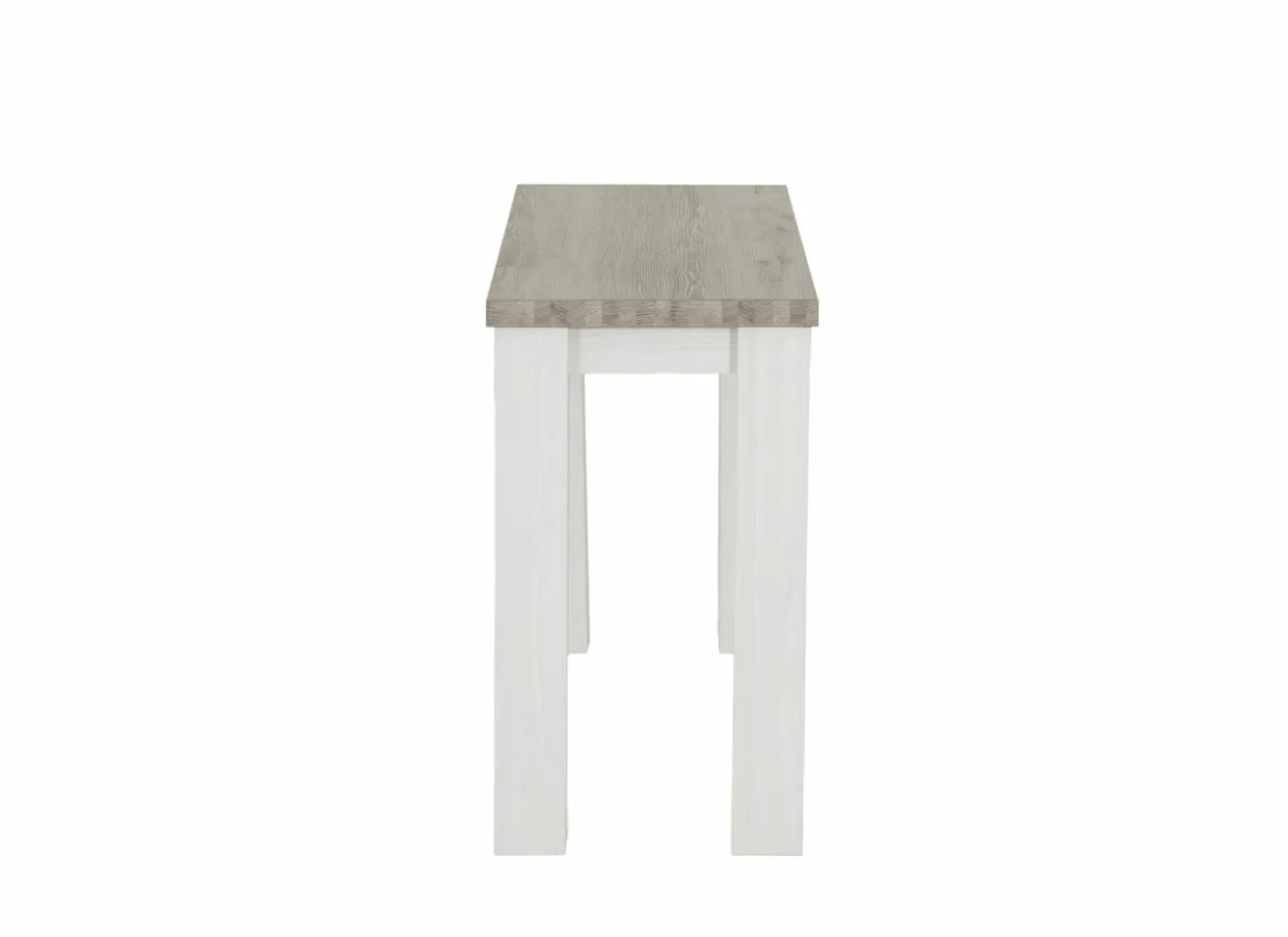 Wandtafel 138x45cm - decor - lariks & bruine eik