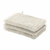 Washandje London 16x22cm - katoen - jasmin