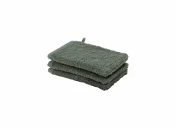 Washandje London 16x22cm groen