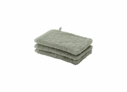 Washandje London 16x22cm groen