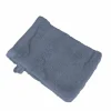 Washandje 15x21cm stone blue set van 2