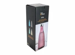Waterfles Atla 1L - glas - deep maroon