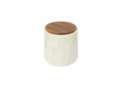Wattenpotje Come Ø10x11cm - polystone - beige