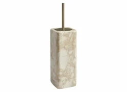 Wc-borstel Blake H39cm - natuursteen - zand & goud