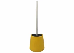 Wc-borstel Cocon H40cm - stoneware - mosterd