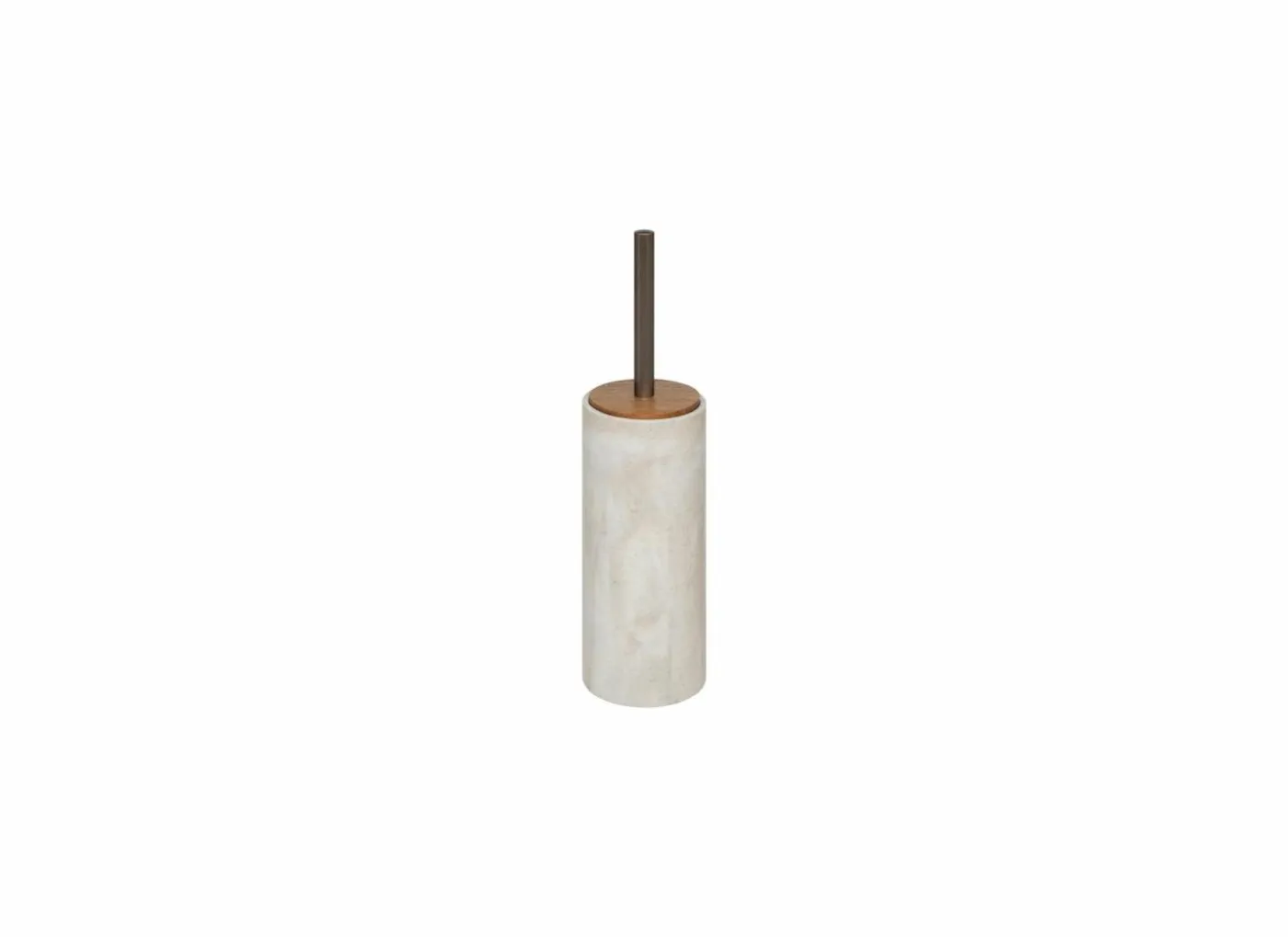 Wc-borstel Come Ø9,6x37cm - polystone - beige