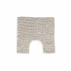Wc-mat Indiana Shape 50x50cm - chenille - beige
