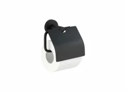 Wc-rolhouder Bosio  zwart