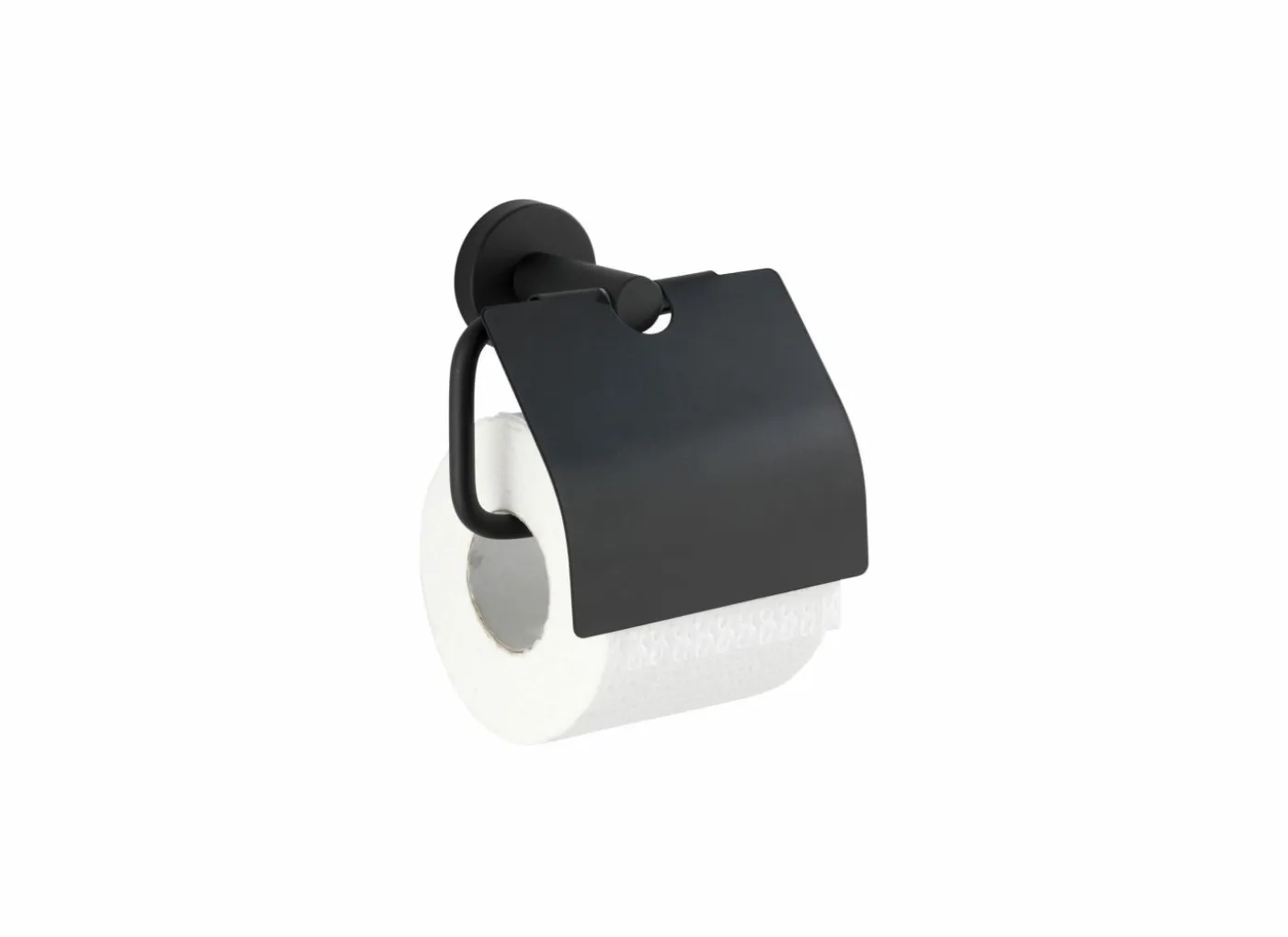Wc-rolhouder Bosio zwart