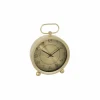 Wekker Irina H19cm - metaal - goud