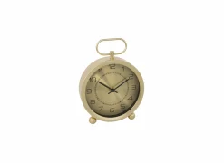 Wekker Irina H19cm - metaal - goud