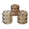 Windlicht Bubbles H9cm - glas - multicolor