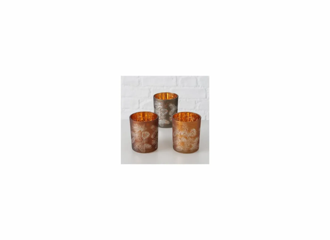Windlicht Coney set van 2
