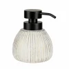 Zeeppompje Pascoli 12x11x13cm - keramiek - wit & goud
