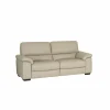 Zetel Aventi 2,5-zit - leder - grijs